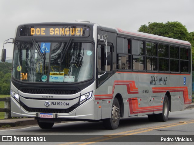 Viação Resendense RJ 192.014 na cidade de Resende, Rio de Janeiro, Brasil, por Pedro Vinicius. ID da foto: 12096793.