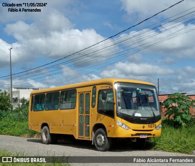 Paraíba Turismo 1075 na cidade de Santa Rita, Paraíba, Brasil, por Fábio Alcântara Fernandes. ID da foto: 12094843.