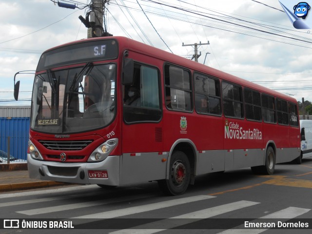 Expresso Charqueadas 010 na cidade de Nova Santa Rita, Rio Grande do Sul, Brasil, por Emerson Dorneles. ID da foto: 12094710.