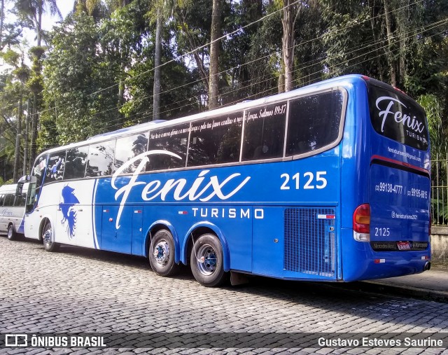 Fênix Turismo 2125 na cidade de Petrópolis, Rio de Janeiro, Brasil, por Gustavo Esteves Saurine. ID da foto: 12095288.
