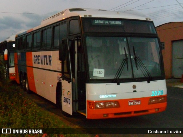 Grenitur Transporte e Turismo 2070 na cidade de Junqueirópolis, São Paulo, Brasil, por Cristiano Luizão. ID da foto: 12094652.