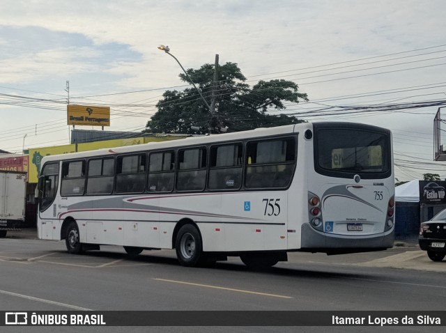 Ônibus Particulares 755 na cidade de Goiânia, Goiás, Brasil, por Itamar Lopes da Silva. ID da foto: 12096400.