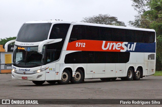 Unesul de Transportes 5712 na cidade de Passo Fundo, Rio Grande do Sul, Brasil, por Flavio Rodrigues Silva. ID da foto: 12094294.