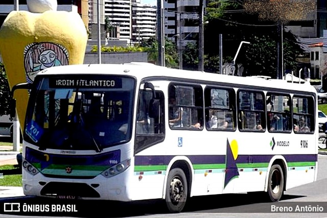 Viação Modelo 9106 na cidade de Aracaju, Sergipe, Brasil, por Breno Antônio. ID da foto: 12095222.