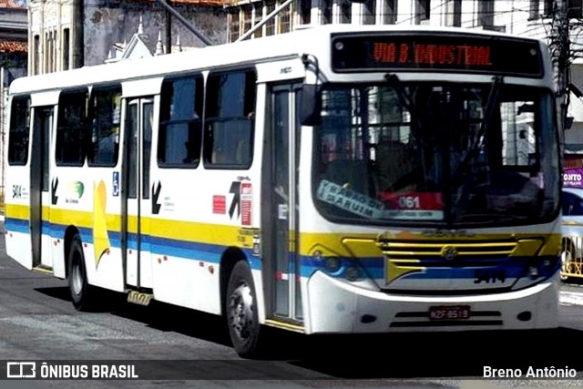 São Cristóvão Transportes 5414 na cidade de Aracaju, Sergipe, Brasil, por Breno Antônio. ID da foto: 12095280.