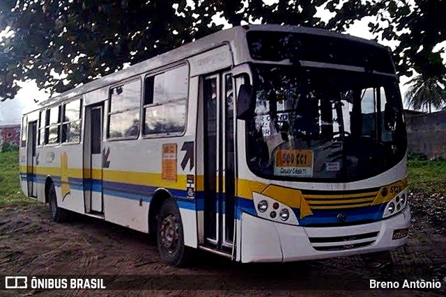 São Cristóvão Transportes 5128 na cidade de Aracaju, Sergipe, Brasil, por Breno Antônio. ID da foto: 12096742.
