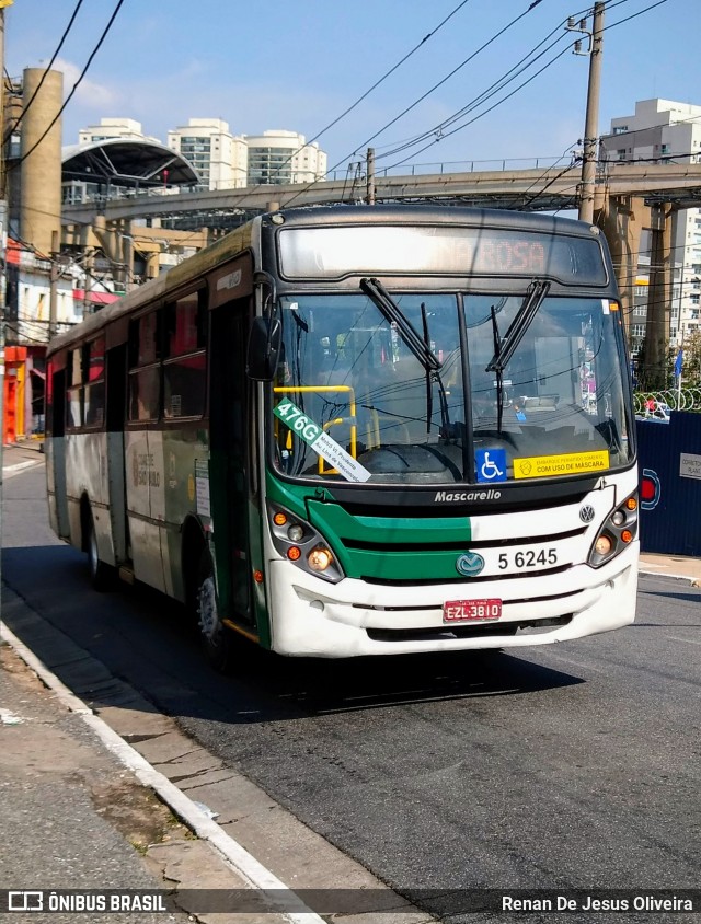 Transunião Transportes 5 6245 na cidade de São Paulo, São Paulo, Brasil, por Renan De Jesus Oliveira. ID da foto: 12095664.