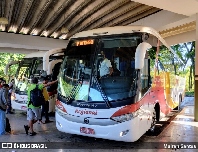 Viação Regional 2284 na cidade de Salvador, Bahia, Brasil, por Mairan Santos. ID da foto: 12095119.