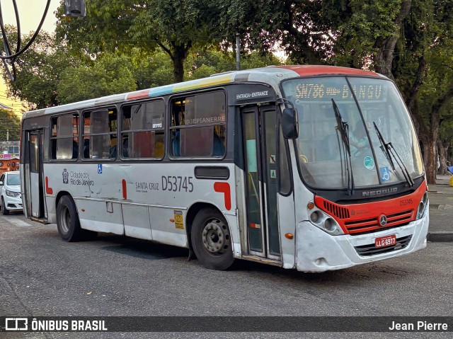 Transportes Campo Grande D53745 na cidade de Rio de Janeiro, Rio de Janeiro, Brasil, por Jean Pierre. ID da foto: 12096566.