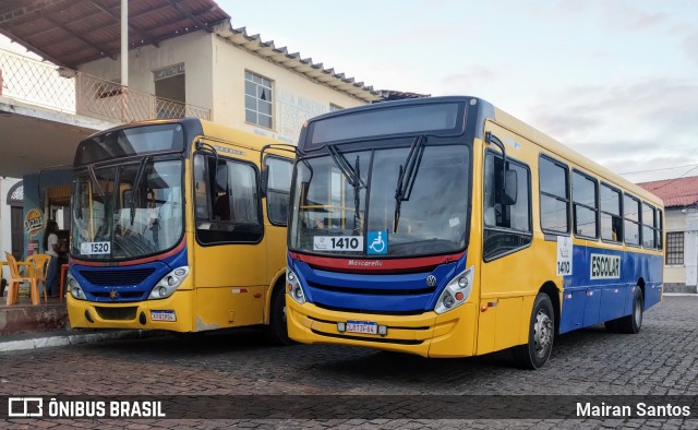 Frei Galvão Transportes 1410 na cidade de Maragogipe, Bahia, Brasil, por Mairan Santos. ID da foto: 12095105.