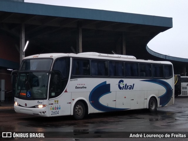 Citral Transporte e Turismo 2604 na cidade de Porto Alegre, Rio Grande do Sul, Brasil, por André Lourenço de Freitas. ID da foto: 12095703.