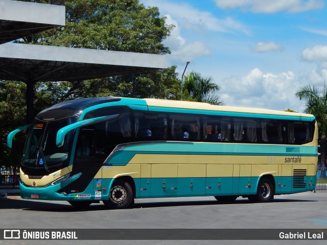 Santa Fé Transportes 161 na cidade de Formiga, Minas Gerais, Brasil, por Gabriel Leal. ID da foto: 12094616.