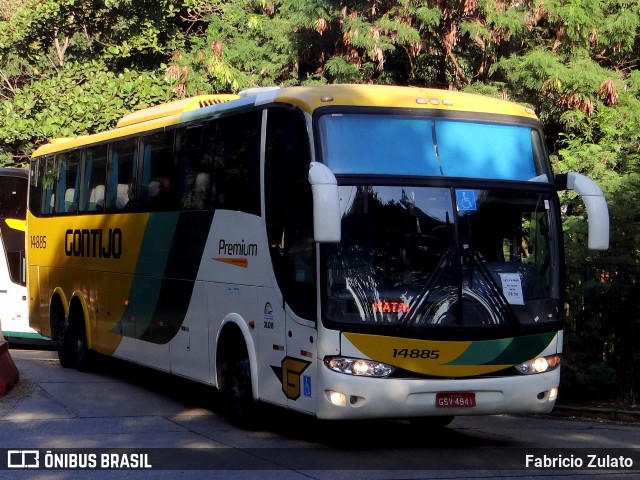 Empresa Gontijo de Transportes 14885 na cidade de São Paulo, São Paulo, Brasil, por Fabricio Zulato. ID da foto: 12096142.