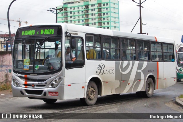 Transportes Blanco RJ 136.199 na cidade de Nova Iguaçu, Rio de Janeiro, Brasil, por Rodrigo Miguel. ID da foto: 12095996.