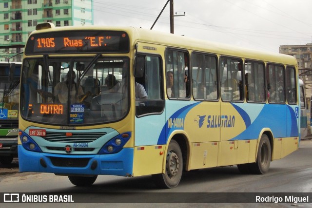 Salutran - Serviço de Auto Transportes NI-14004 na cidade de Nova Iguaçu, Rio de Janeiro, Brasil, por Rodrigo Miguel. ID da foto: 12095480.
