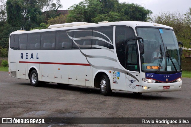 Real Transporte e Turismo 27506 na cidade de Passo Fundo, Rio Grande do Sul, Brasil, por Flavio Rodrigues Silva. ID da foto: 12094324.