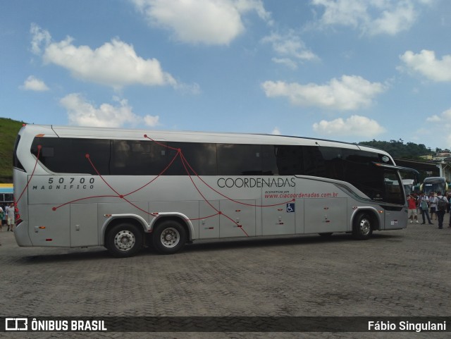 Companhia Coordenadas de Transportes 50700 na cidade de Juiz de Fora, Minas Gerais, Brasil, por Fábio Singulani. ID da foto: 12094461.