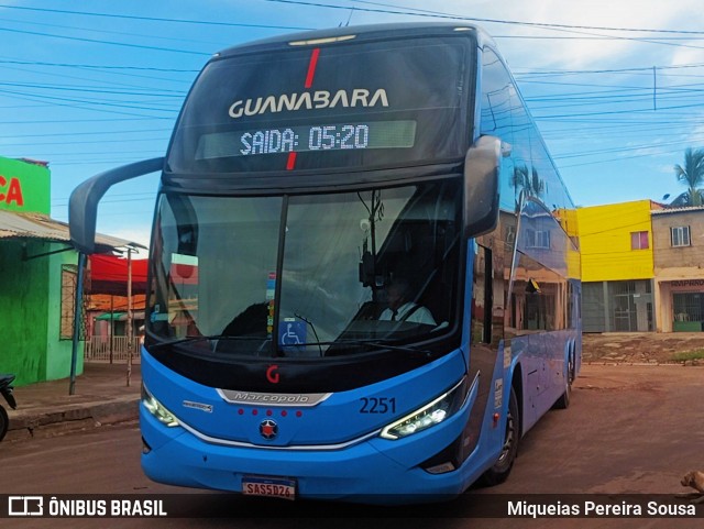 Expresso Guanabara 2251 na cidade de Santa Inês, Maranhão, Brasil, por Miqueias Pereira Sousa. ID da foto: 12095839.