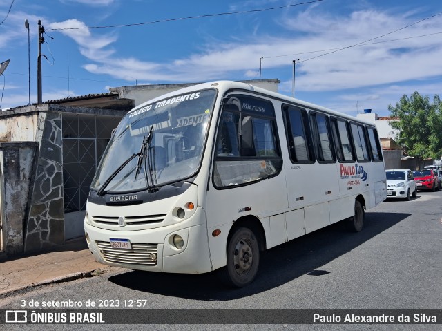 PauloTur Transporte Universitário REC 7G69 na cidade de Curvelo, Minas Gerais, Brasil, por Paulo Alexandre da Silva. ID da foto: 12096256.