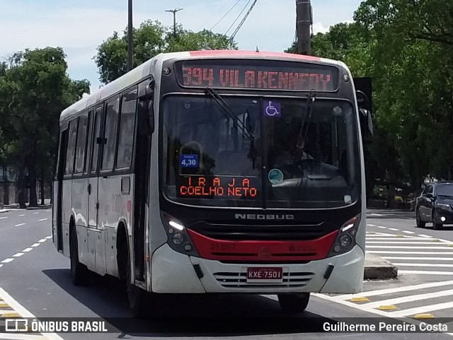 Transportes Barra D13017 na cidade de Rio de Janeiro, Rio de Janeiro, Brasil, por Guilherme Pereira Costa. ID da foto: 12094511.