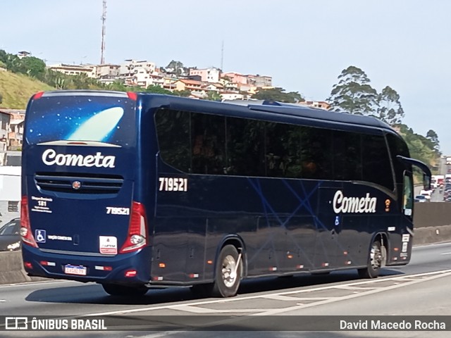 Viação Cometa 719521 na cidade de Cotia, São Paulo, Brasil, por David Macedo Rocha. ID da foto: 12094832.