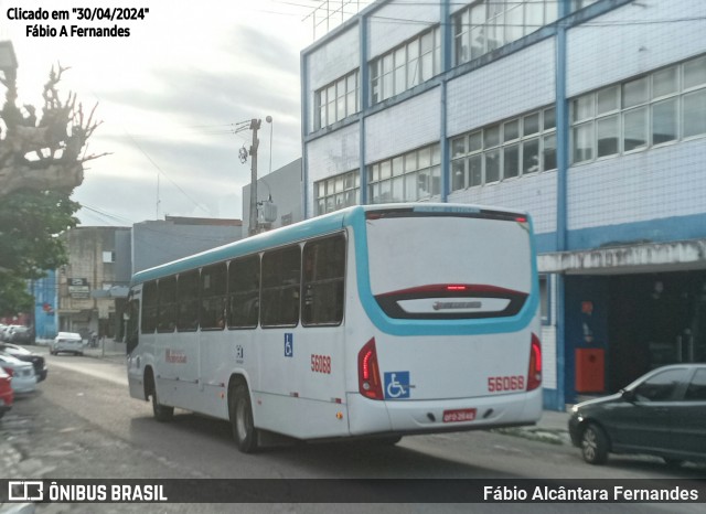 Reunidas Transportes >  Transnacional Metropolitano 56068 na cidade de João Pessoa, Paraíba, Brasil, por Fábio Alcântara Fernandes. ID da foto: 12094856.