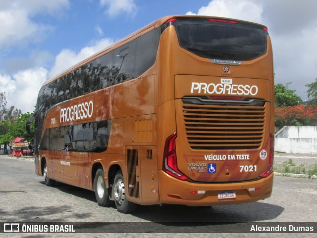 Auto Viação Progresso 7021 na cidade de Caruaru, Pernambuco, Brasil, por Alexandre Dumas. ID da foto: 12096041.