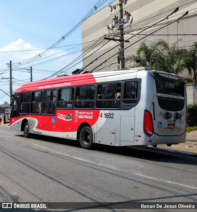 Himalaia Transportes > Ambiental Transportes Urbanos 4 1602 na cidade de São Paulo, São Paulo, Brasil, por Renan De Jesus Oliveira. ID da foto: 12095658.