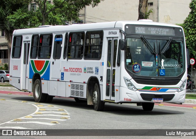 Reunidas Transportes >  Transnacional Metropolitano 51046 na cidade de João Pessoa, Paraíba, Brasil, por Luiz Myguell. ID da foto: 12096621.