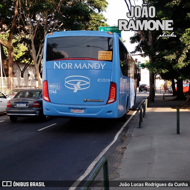 Viação Normandy do Triângulo C12519 na cidade de Rio de Janeiro, Rio de Janeiro, Brasil, por João Lucas Rodrigues da Cunha. ID da foto: 12095017.