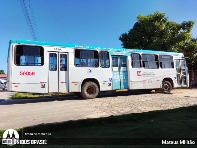 Reunidas Transportes >  Transnacional Metropolitano 56056 na cidade de Bayeux, Paraíba, Brasil, por Mateus Militão. ID da foto: 12097069.