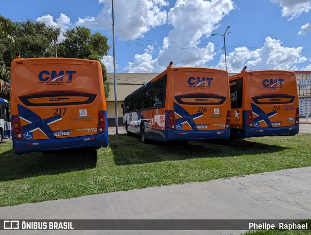 CMT - Consórcio Metropolitano Transportes 216 na cidade de Várzea Grande, Mato Grosso, Brasil, por Phelipe  Raphael. ID da foto: 12097324.