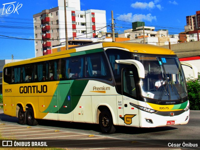 Empresa Gontijo de Transportes 19575 na cidade de Belo Horizonte, Minas Gerais, Brasil, por César Ônibus. ID da foto: 12098899.