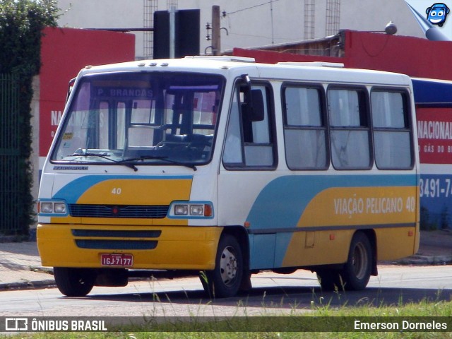 Viação Pelicano 40 na cidade de Guaíba, Rio Grande do Sul, Brasil, por Emerson Dorneles. ID da foto: 12097208.