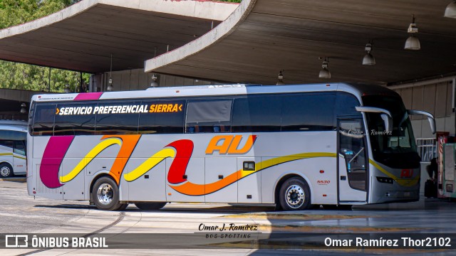 AU - Autobuses Unidos 5530 na cidade de Venustiano Carranza, Ciudad de México, México, por Omar Ramírez Thor2102. ID da foto: 12098020.