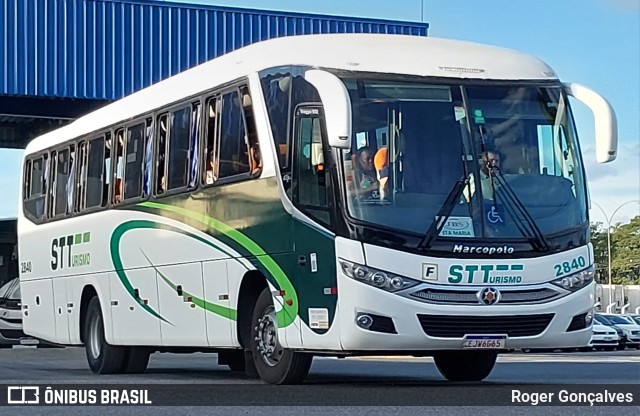 STT - Santa Tereza Transportes e Turismo 2840 na cidade de Amparo, São Paulo, Brasil, por Roger Gonçalves. ID da foto: 12098252.