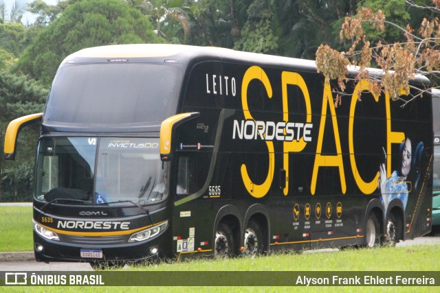 Expresso Nordeste 5635 na cidade de Jaraguá do Sul, Santa Catarina, Brasil, por Alyson Frank Ehlert Ferreira. ID da foto: 12098599.