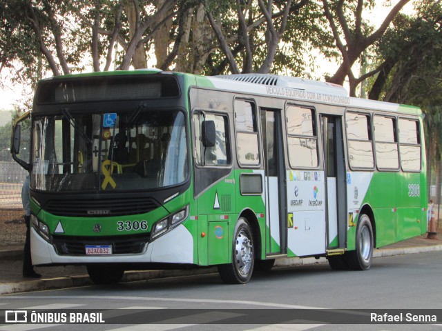 VB Transportes e Turismo 3306 na cidade de Campinas, São Paulo, Brasil, por Rafael Senna. ID da foto: 12097652.
