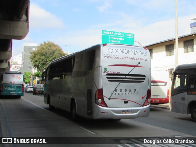 Companhia Coordenadas de Transportes 50550 na cidade de Belo Horizonte, Minas Gerais, Brasil, por Douglas Célio Brandao. ID da foto: 12098832.