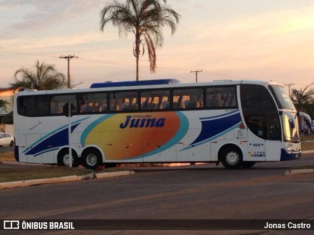 Viação Juína 900 na cidade de Juína, Mato Grosso, Brasil, por Jonas Castro. ID da foto: 12098919.