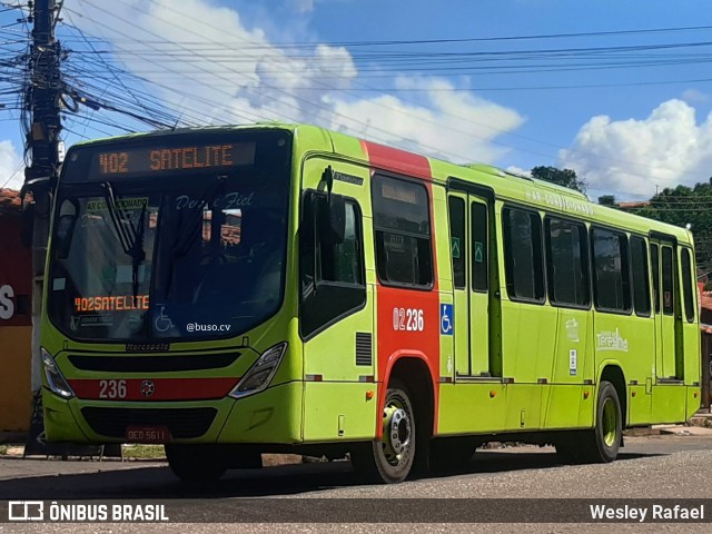 Transporte Coletivo Cidade Verde 02236 na cidade de Teresina, Piauí, Brasil, por Wesley Rafael. ID da foto: 12097194.