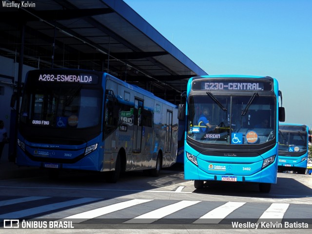 BRT Sorocaba Concessionária de Serviços Públicos SPE S/A 3402 na cidade de Sorocaba, São Paulo, Brasil, por Weslley Kelvin Batista. ID da foto: 12097418.