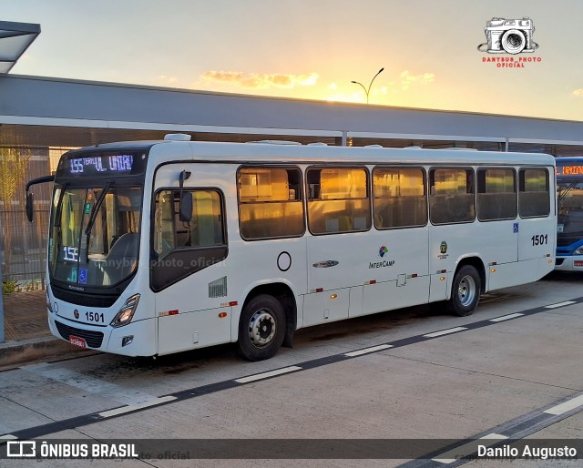 VB Transportes e Turismo 1501 na cidade de Campinas, São Paulo, Brasil, por Danilo Augusto. ID da foto: 12097122.