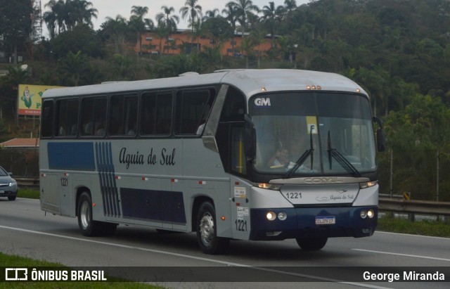 Águia do Sul Turismo 1221 na cidade de Santa Isabel, São Paulo, Brasil, por George Miranda. ID da foto: 12097739.