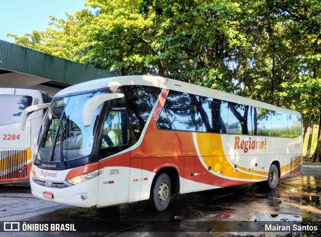 Viação Regional 2274 na cidade de Salvador, Bahia, Brasil, por Mairan Santos. ID da foto: 12097365.