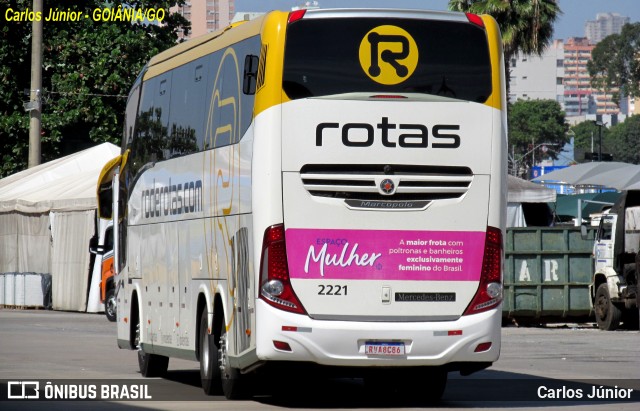 RodeRotas - Rotas de Viação do Triângulo 2221 na cidade de Goiânia, Goiás, Brasil, por Carlos Júnior. ID da foto: 12097874.