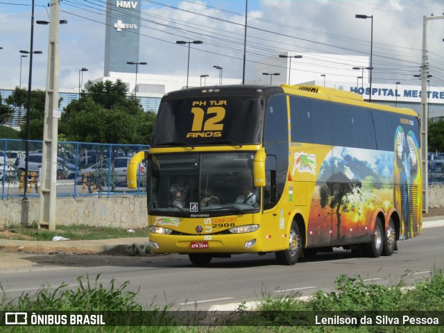 PH Tur 2908 na cidade de Caruaru, Pernambuco, Brasil, por Lenilson da Silva Pessoa. ID da foto: 12098472.