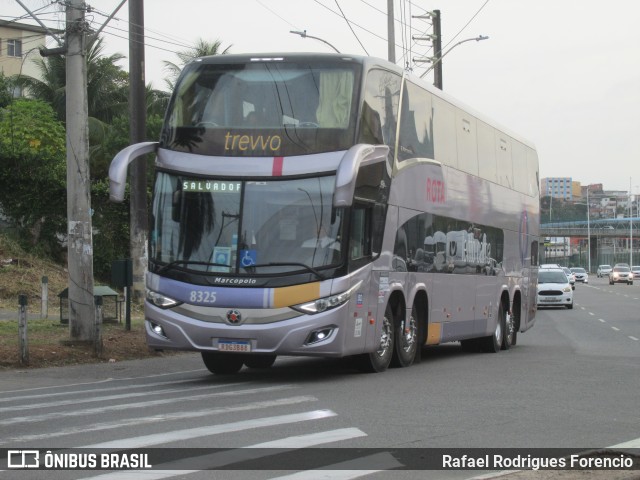 Rota Transportes Rodoviários 8325 na cidade de Salvador, Bahia, Brasil, por Rafael Rodrigues Forencio. ID da foto: 12099277.