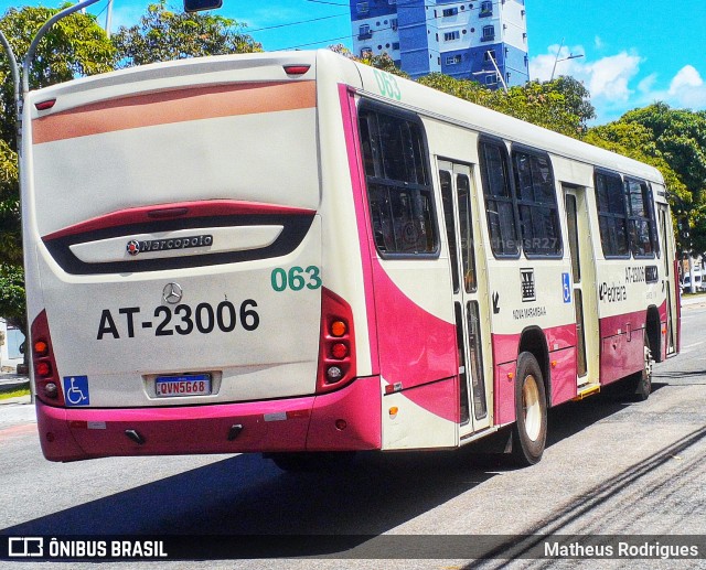 Empresa de Transportes Nova Marambaia AT-23006 na cidade de Belém, Pará, Brasil, por Matheus Rodrigues. ID da foto: 12097028.