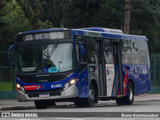 Next Mobilidade - ABC Sistema de Transporte 81.063 na cidade de São Bernardo do Campo, São Paulo, Brasil, por Bruno Kozeniauskas. ID da foto: 12097564.